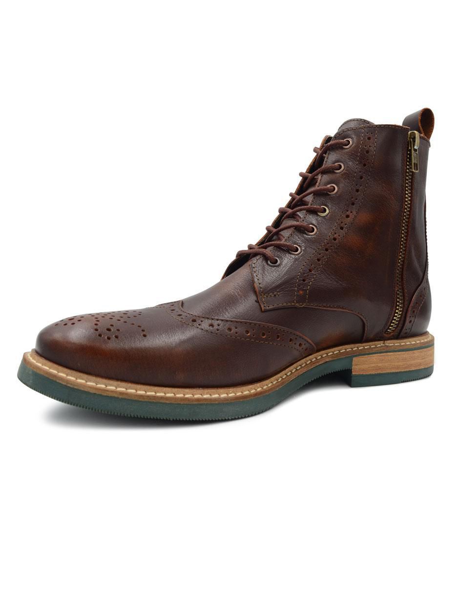 Botín de piel para hombre 6