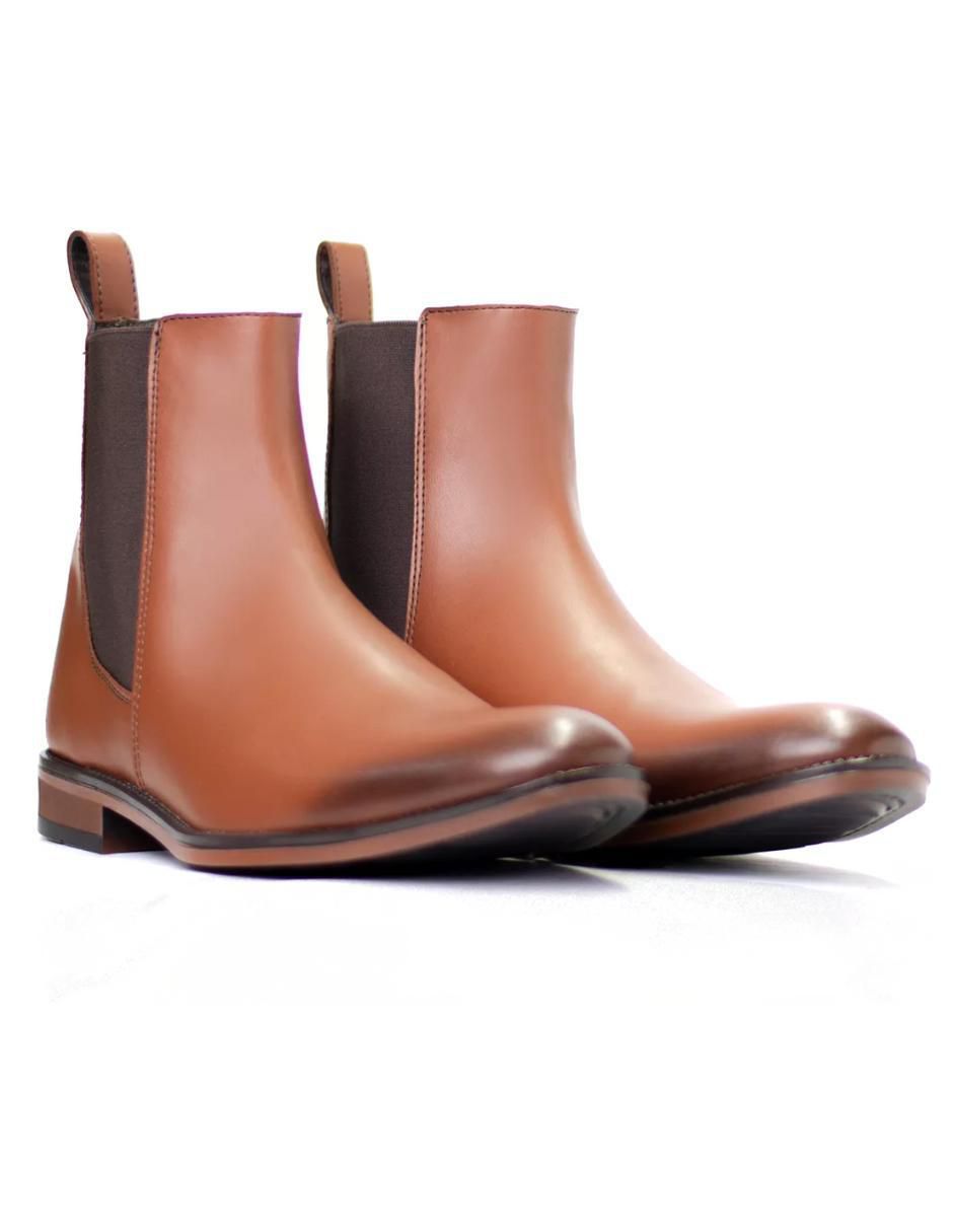 Botín de piel para hombre 4