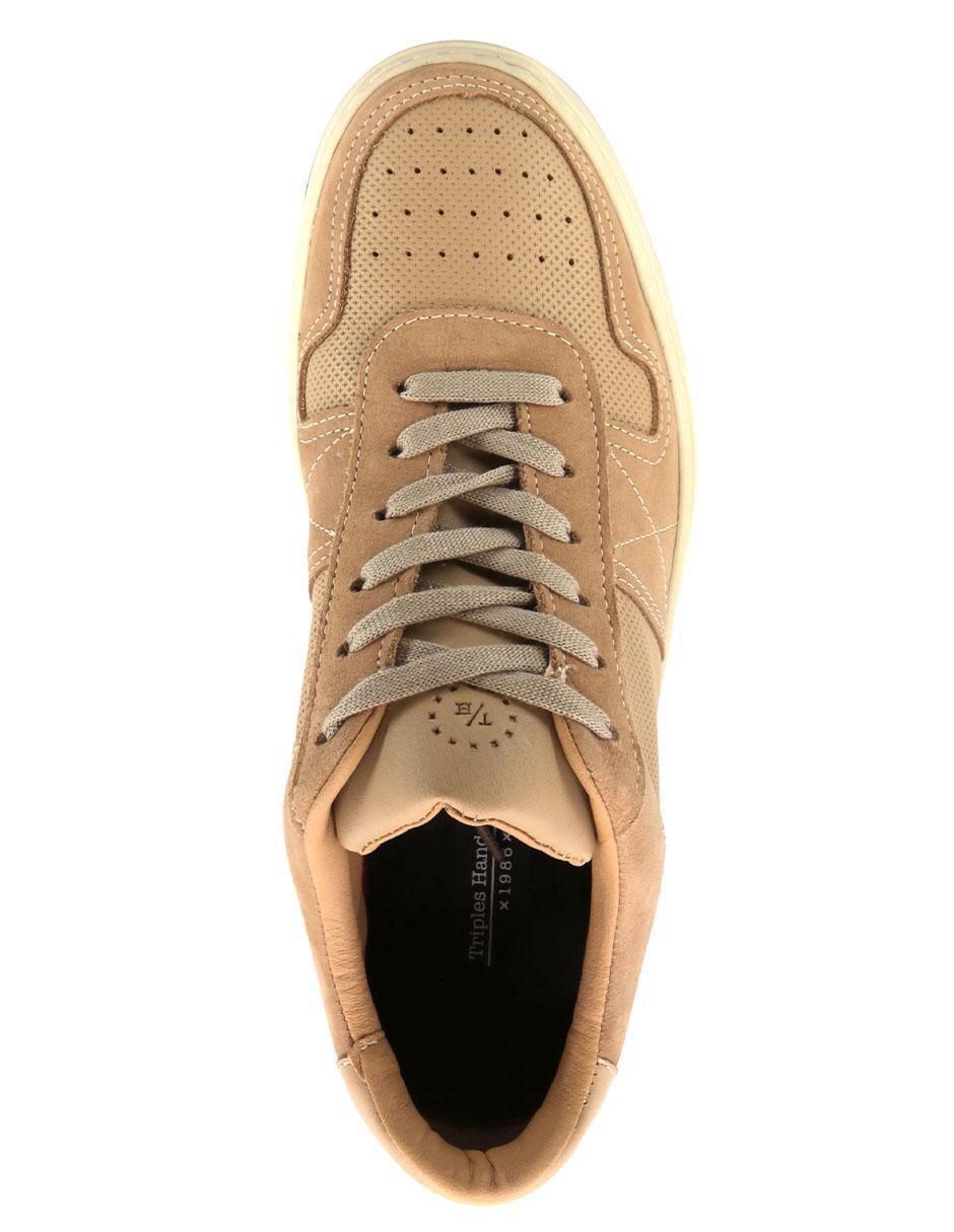 Tenis de piel para hombre