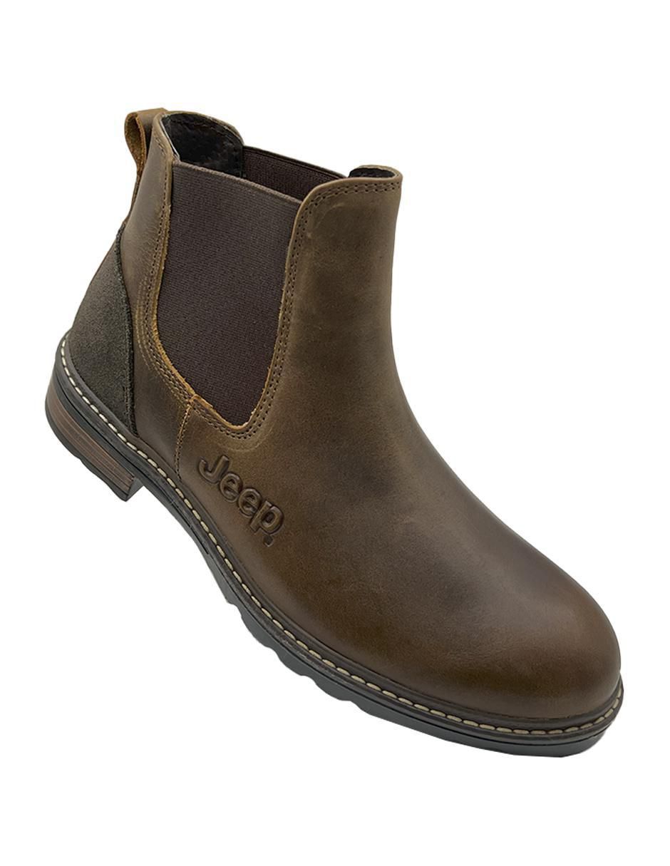 Botín 20101 de piel para hombre 4