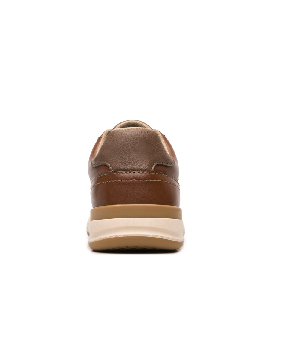 Tenis de piel para hombre