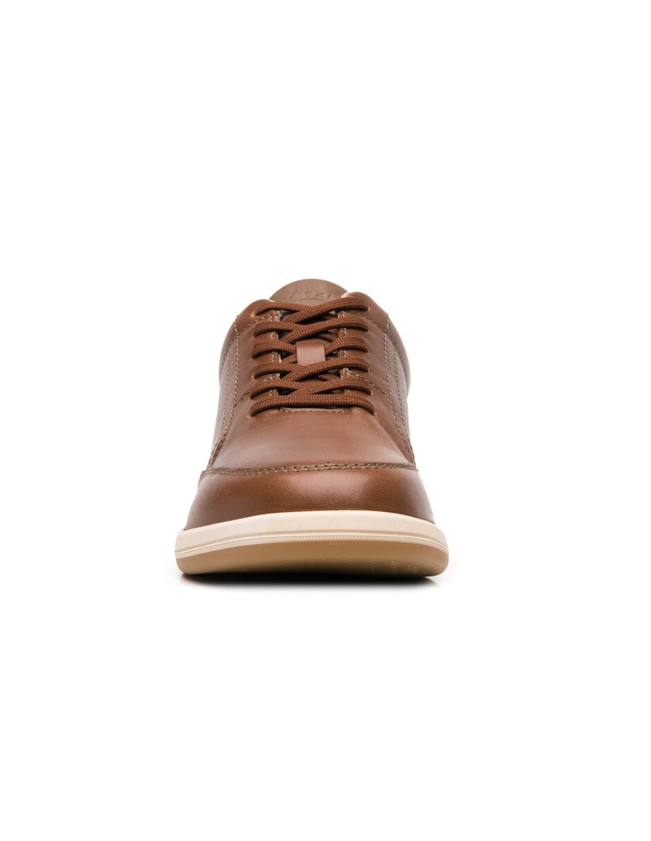 Tenis de piel para hombre