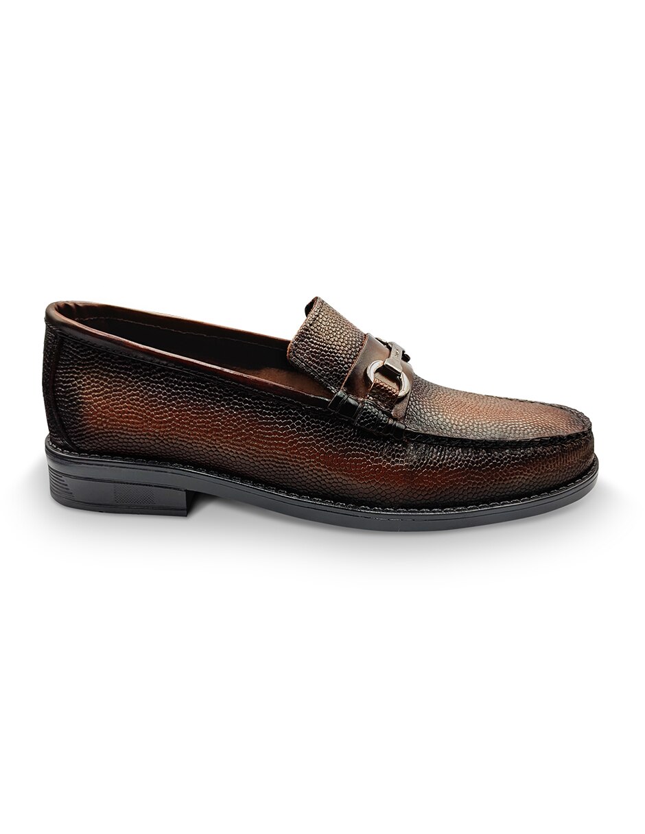 Mocasín Harbor Mantarraya Caoba para hombre 2