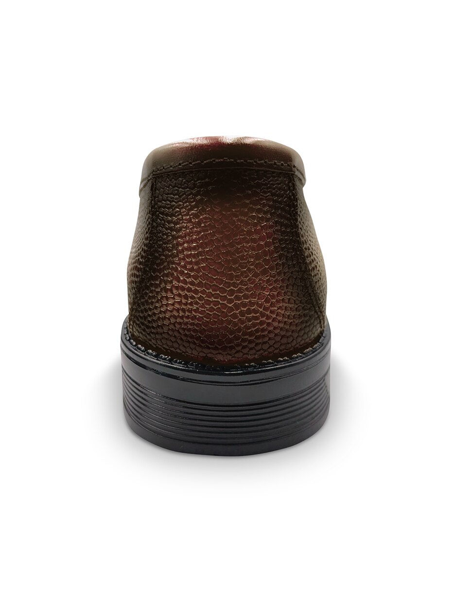 Mocasín Harbor Mantarraya Caoba para hombre 3