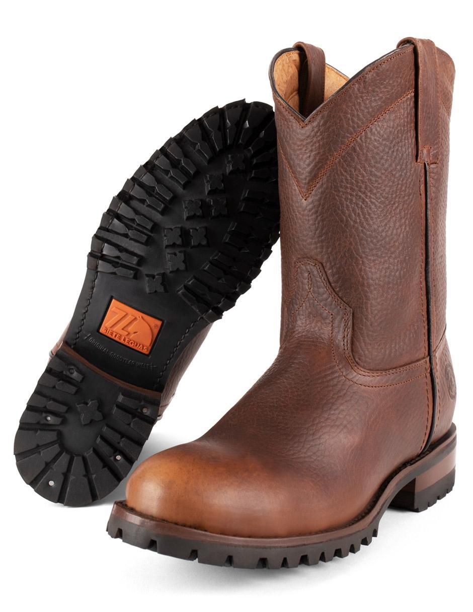 Bota Roper de piel para hombre