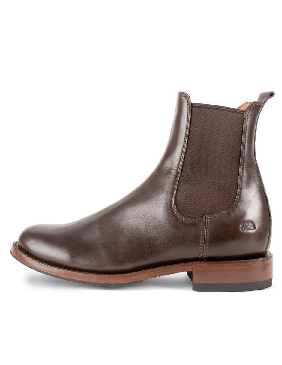 Botín Chelsea de piel para hombre 2