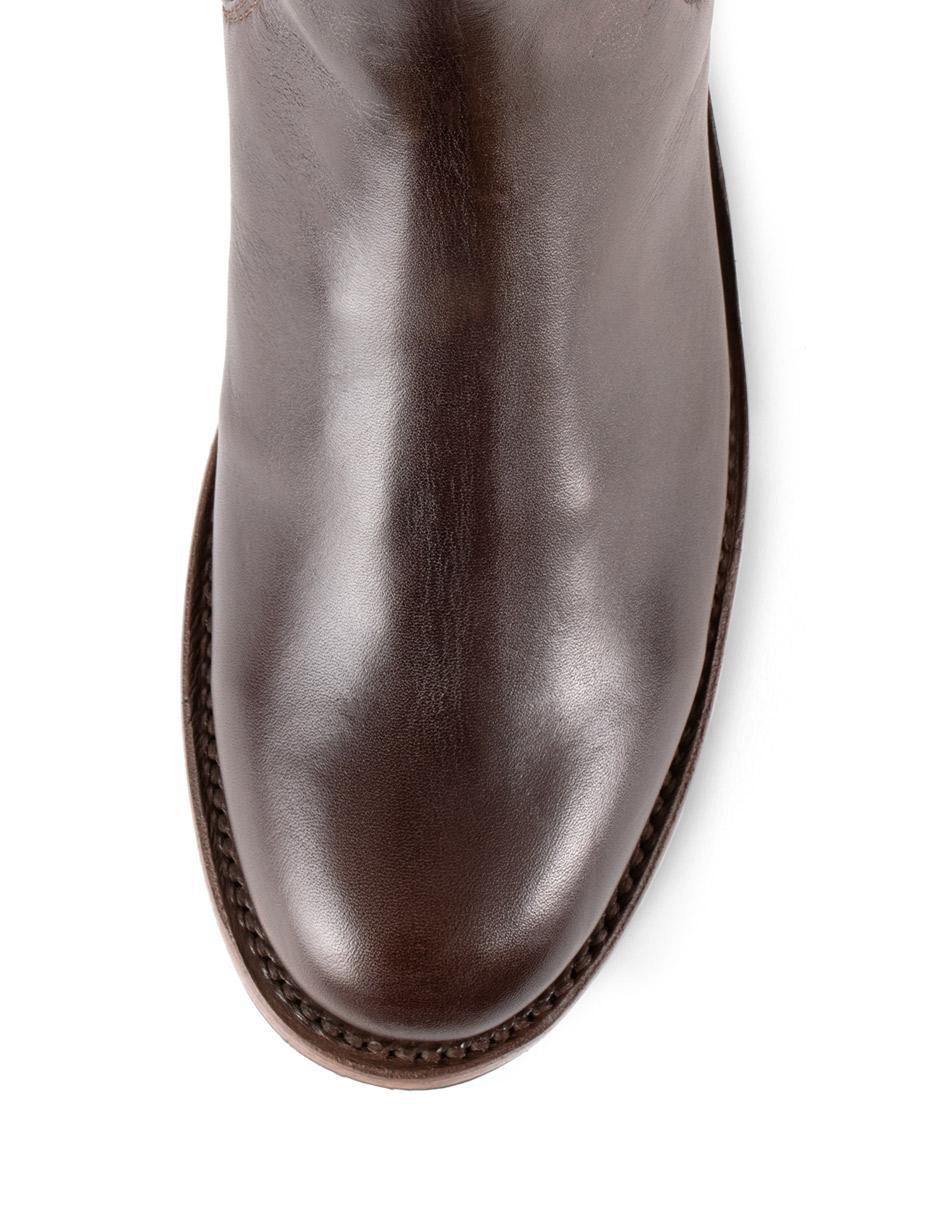 Botín Chelsea de piel para hombre 5