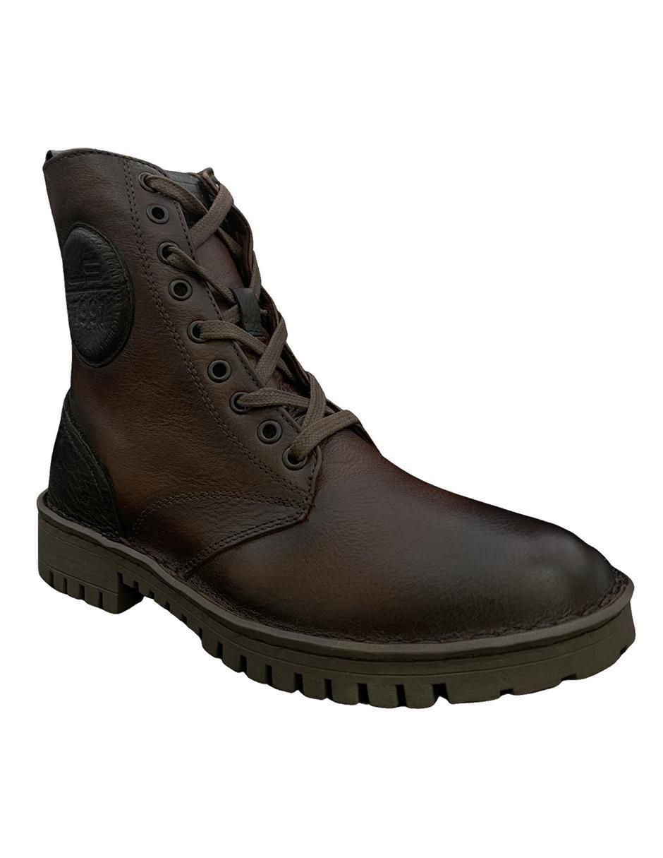 Bota 9581 de piel para hombre 2