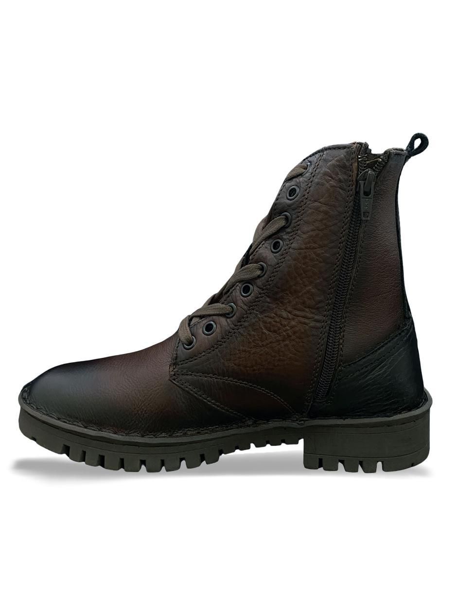 Bota 9581 de piel para hombre 5