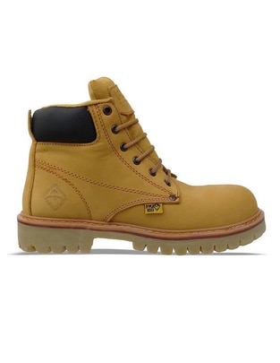 Bota de piel para hombre