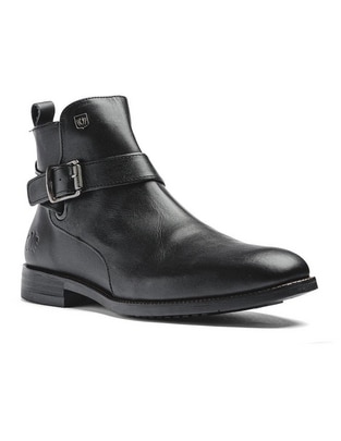 Botín de piel para hombre Botín de piel para hombre