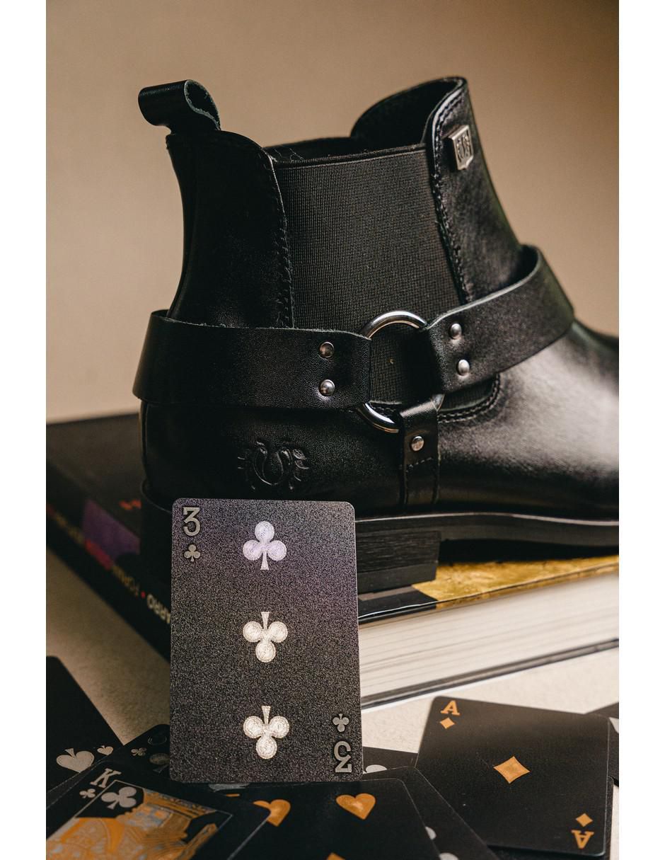 Bota de piel para hombre 13
