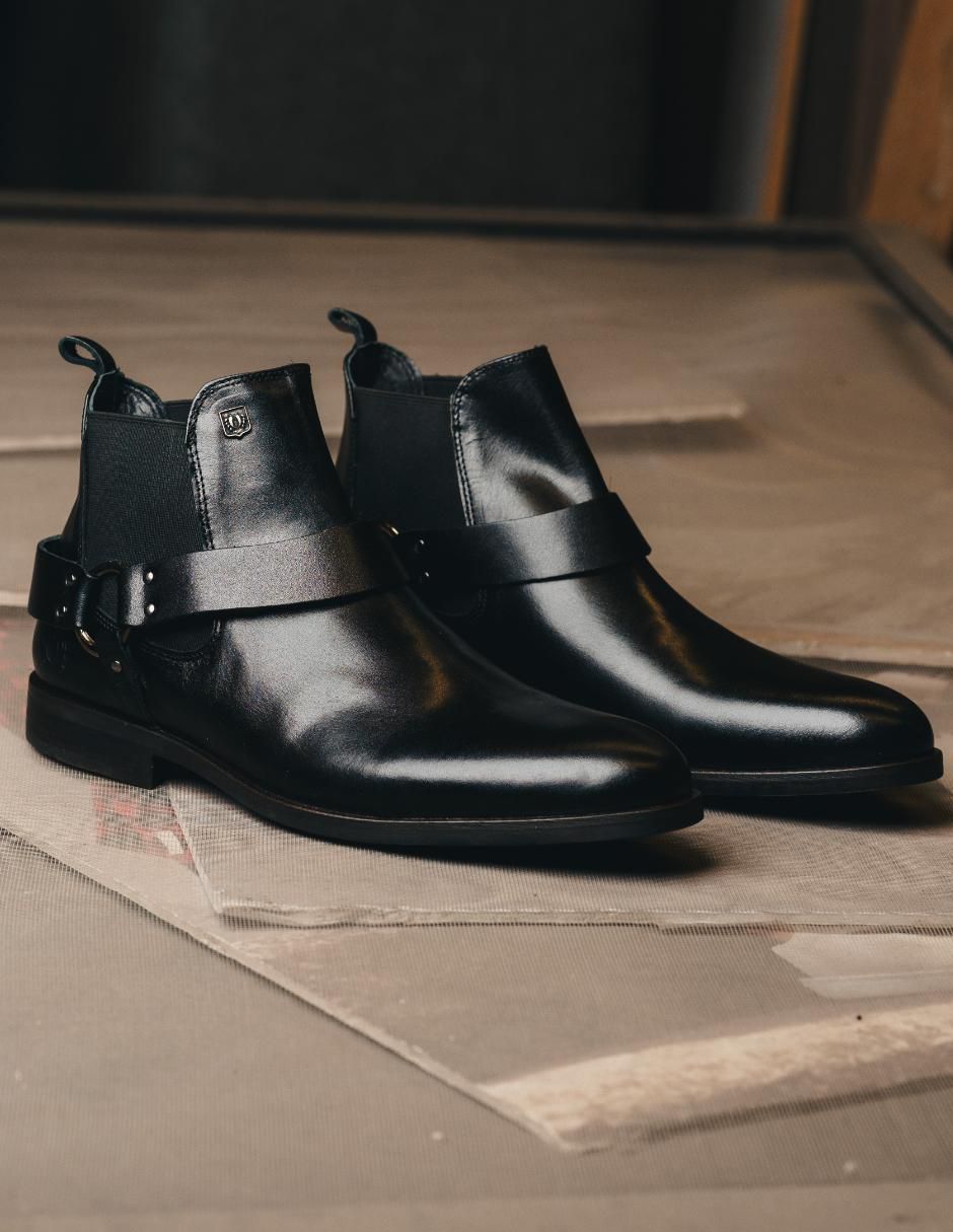 Bota de piel para hombre 14