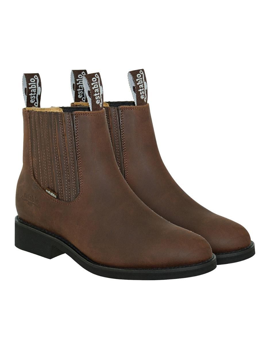 Bota de piel para hombre 8