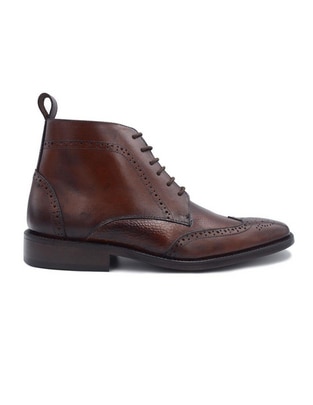 Botín de piel para hombre Botín de piel para hombre