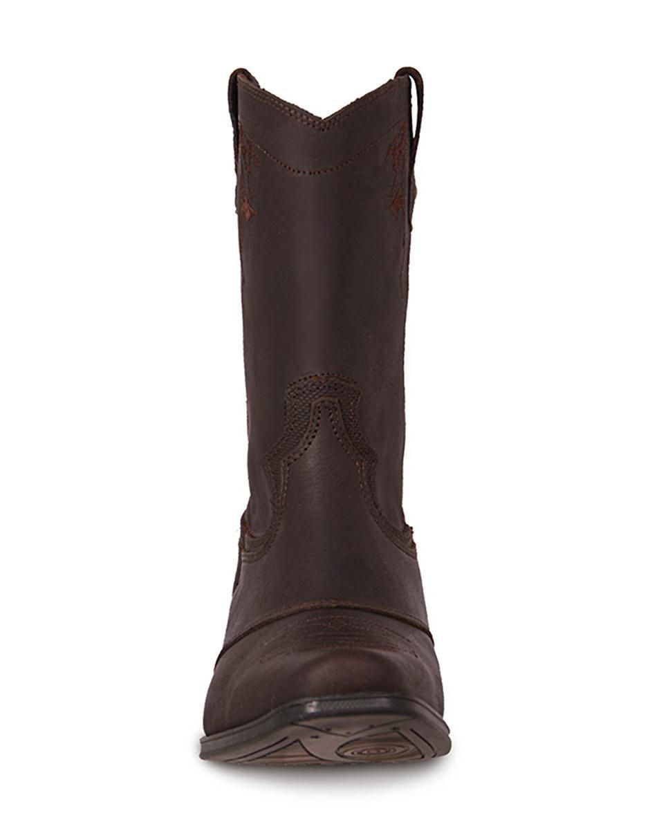Bota de piel para hombre