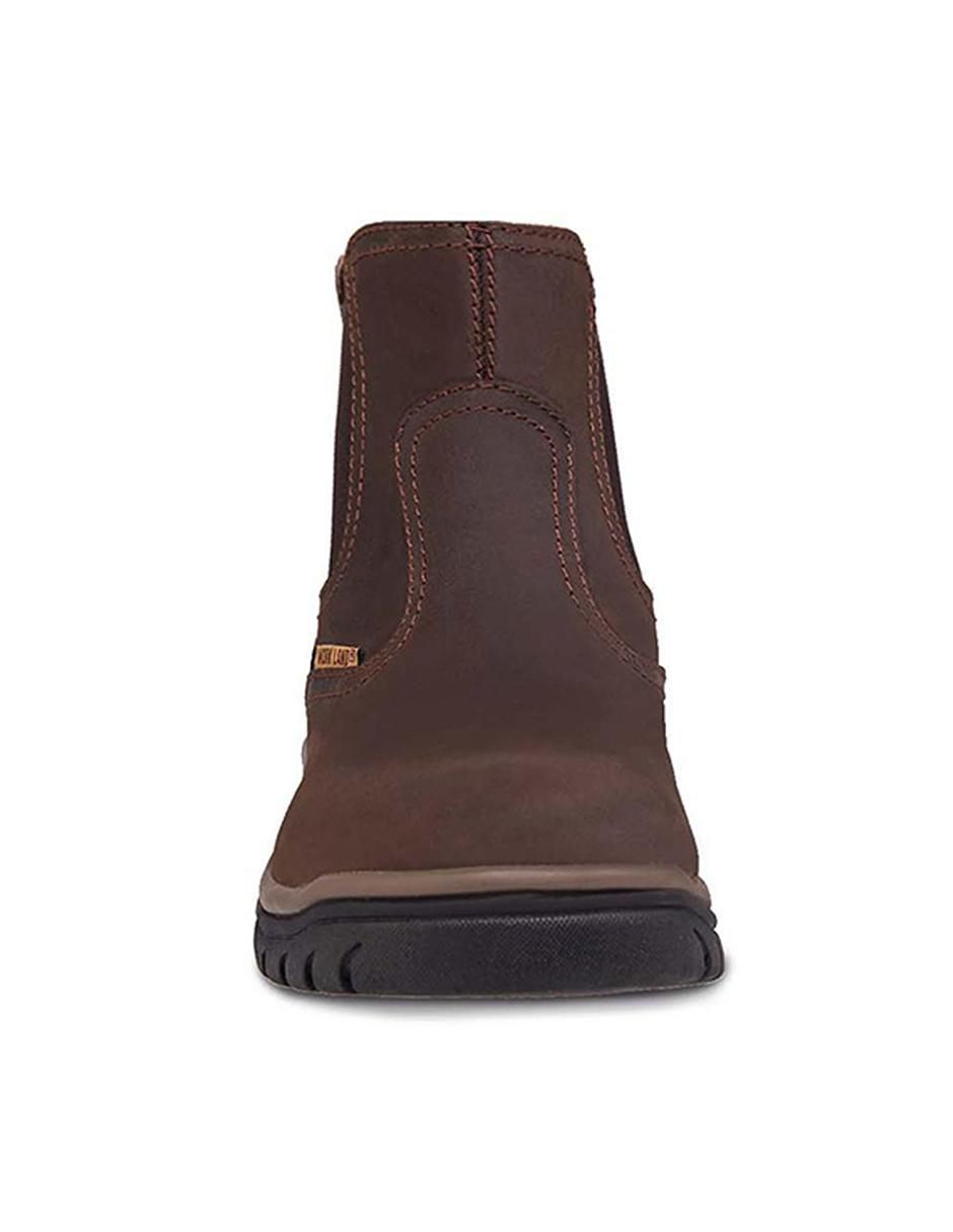 Botín de piel para hombre 4