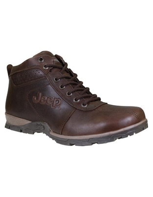 Bota de piel para hombre