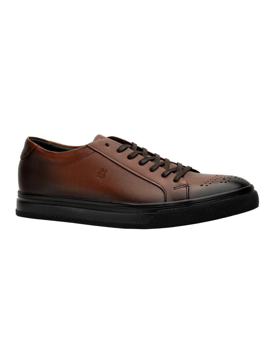 Tenis de piel para hombre