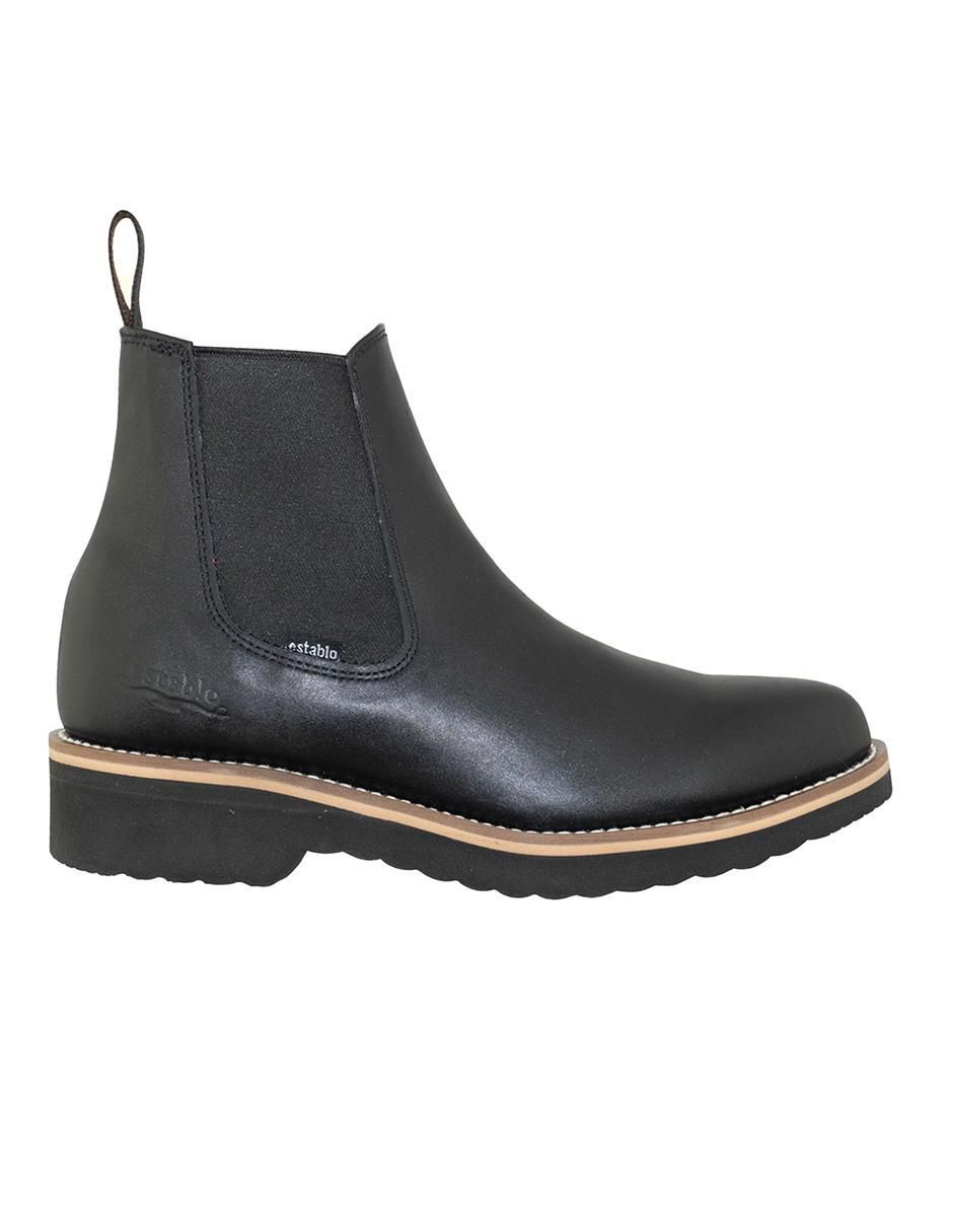 Botín 502 de piel para hombre