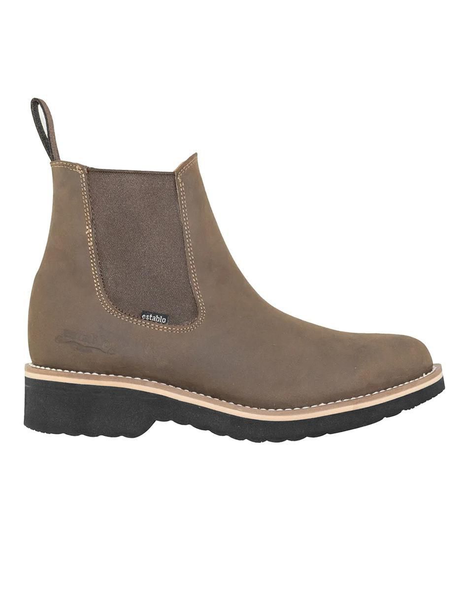 Botín 502 de piel para hombre 1