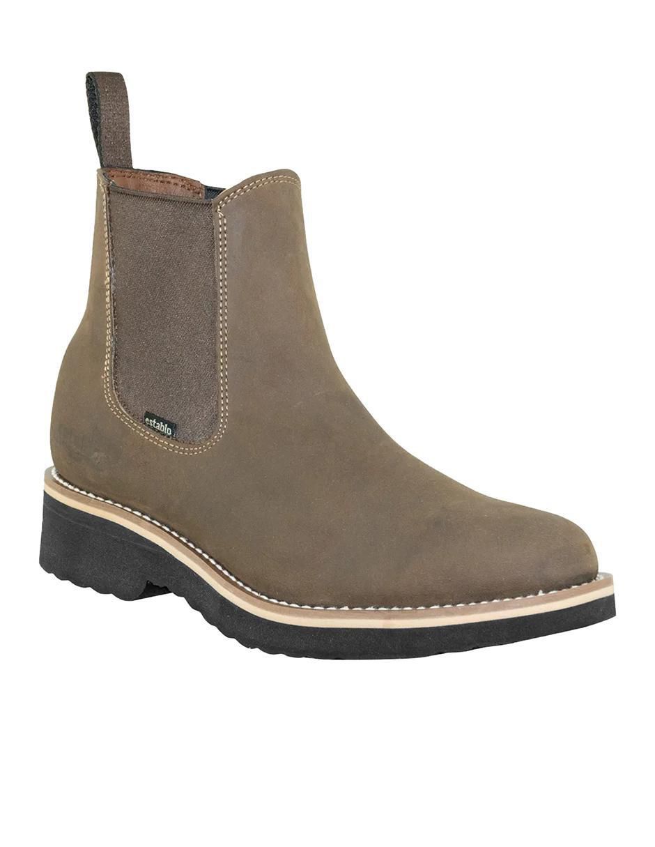 Botín 502 de piel para hombre 2