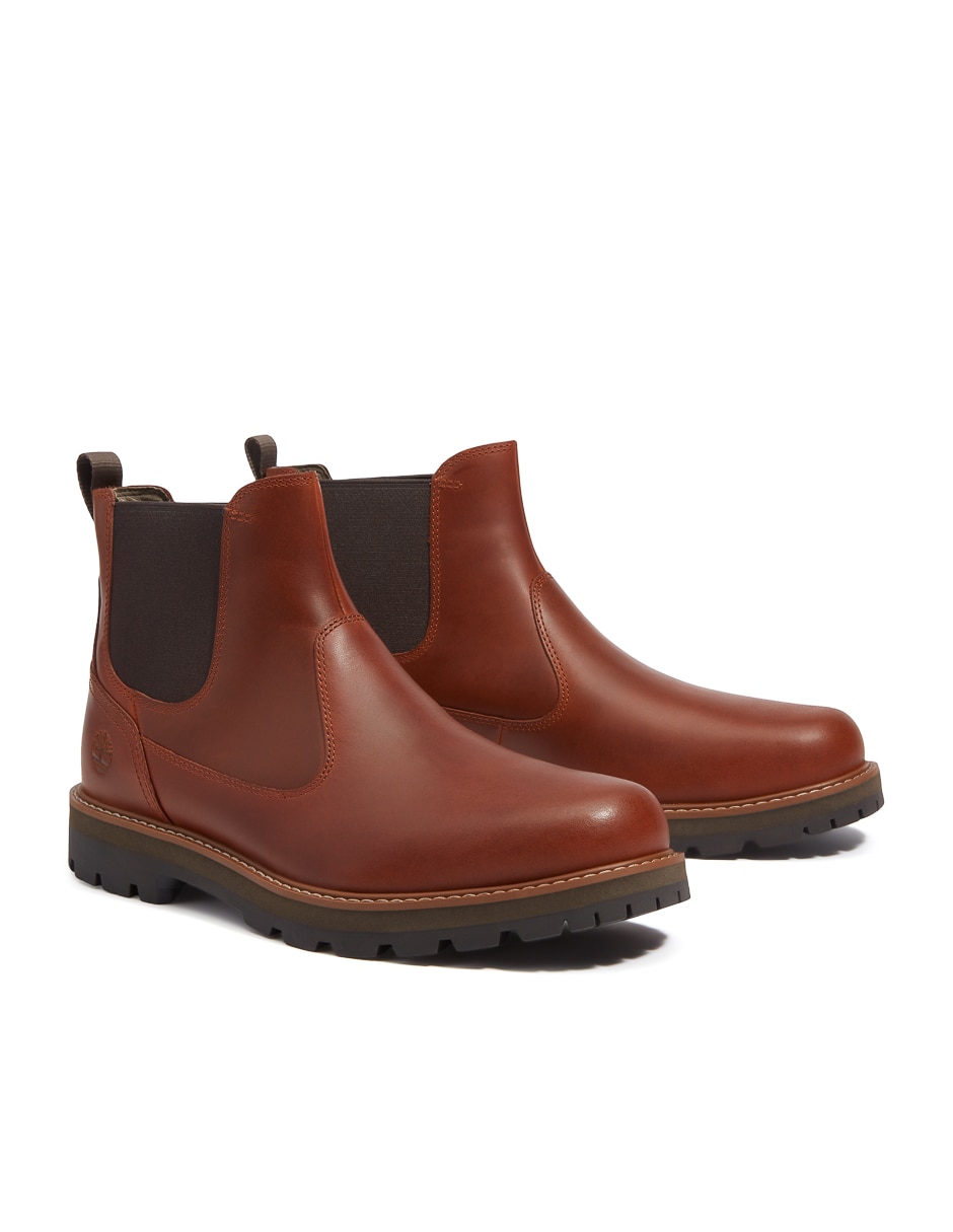 Bota Britton Road de piel para hombre 17