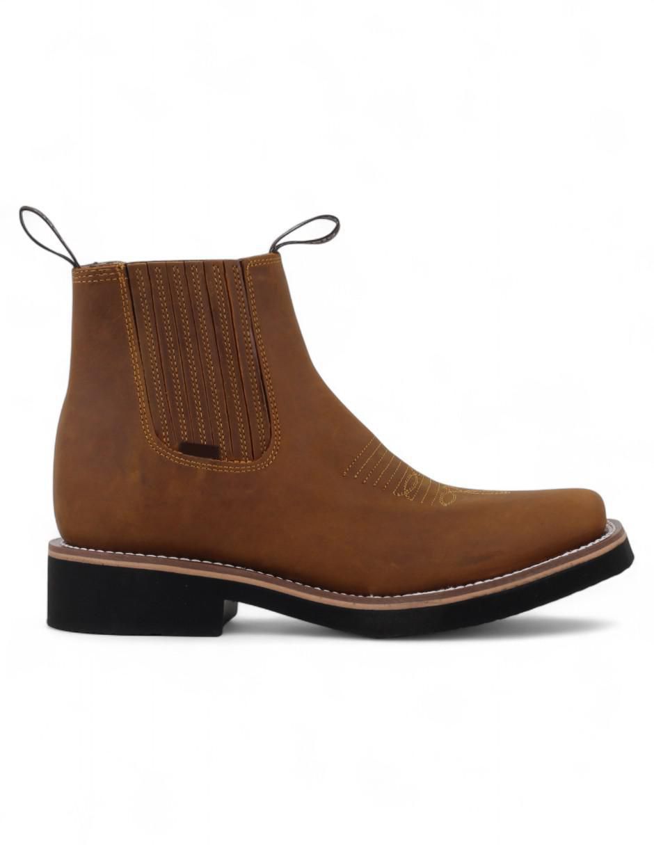 Botín Rbsoul de piel para hombre 4