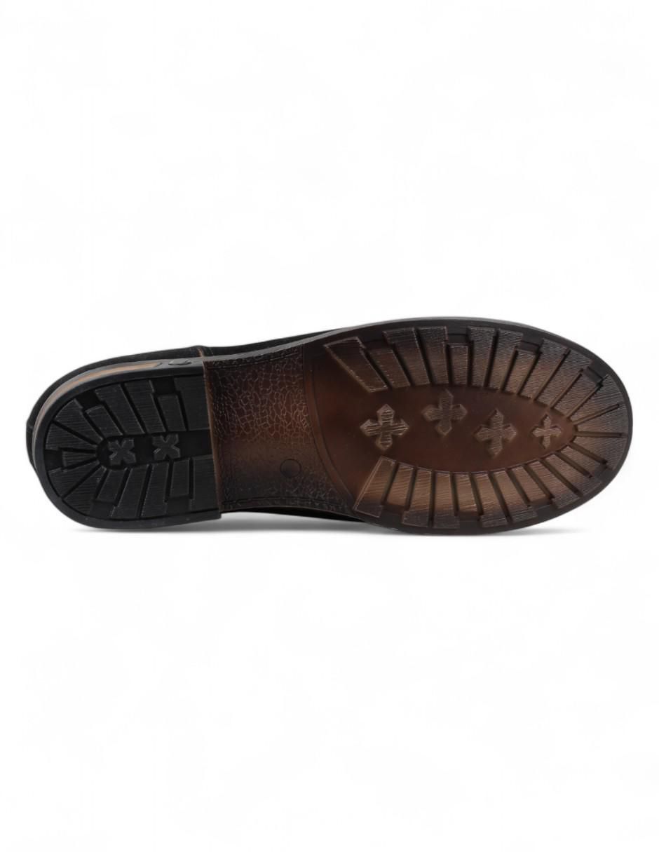 Bota Rbvegano de piel para hombre