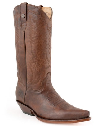 Bota Vaquera de piel para hombre 1