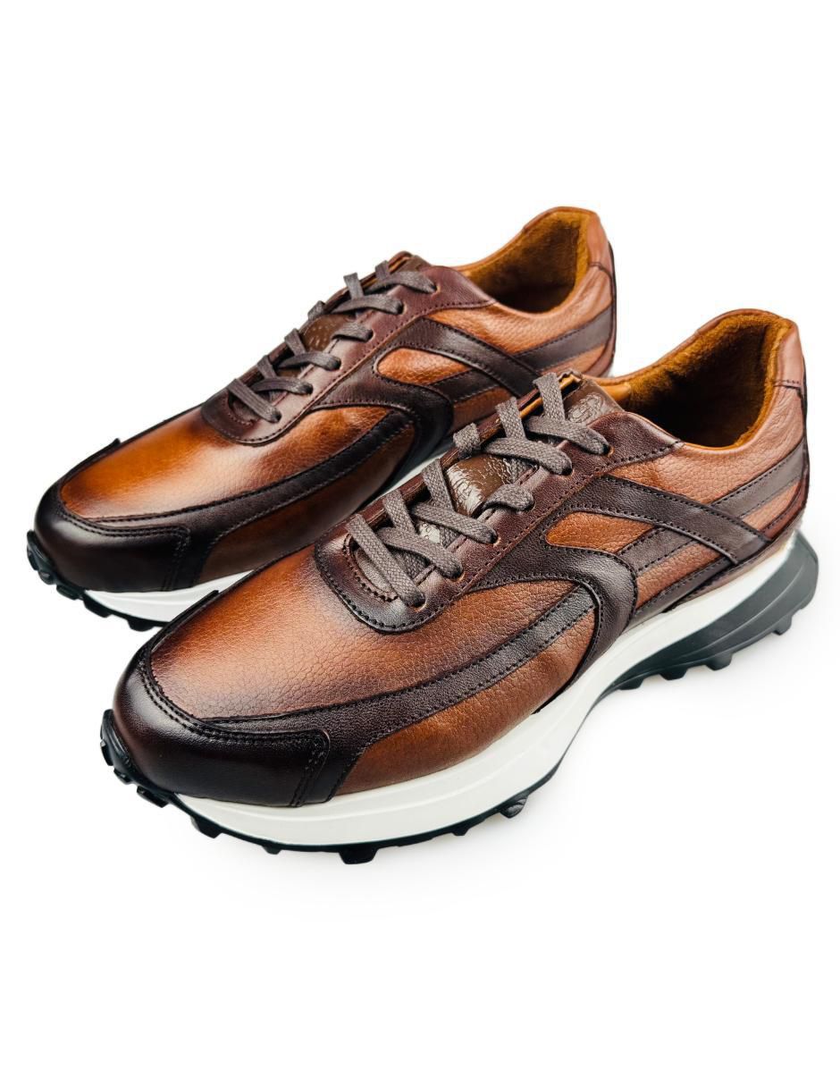 Tenis de piel One para hombre