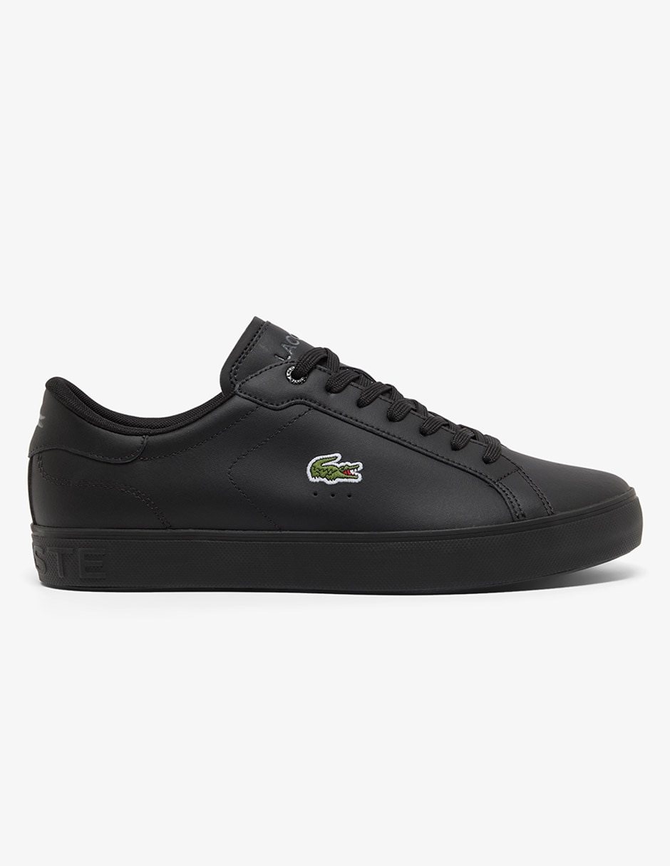 Tenis de piel Lacoste powercourt graphic para hombre