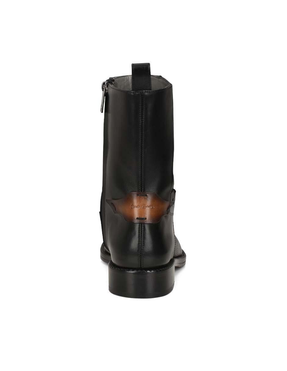 Bota de piel para hombre