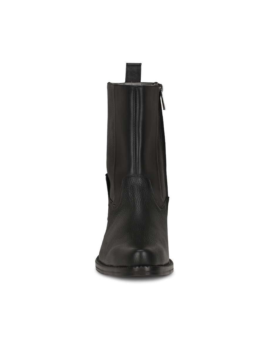 Bota de piel para hombre