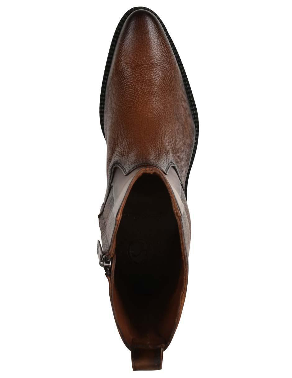 Bota de piel para hombre