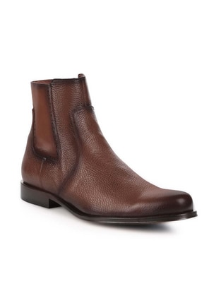 Botín de piel para hombre Botín de piel para hombre