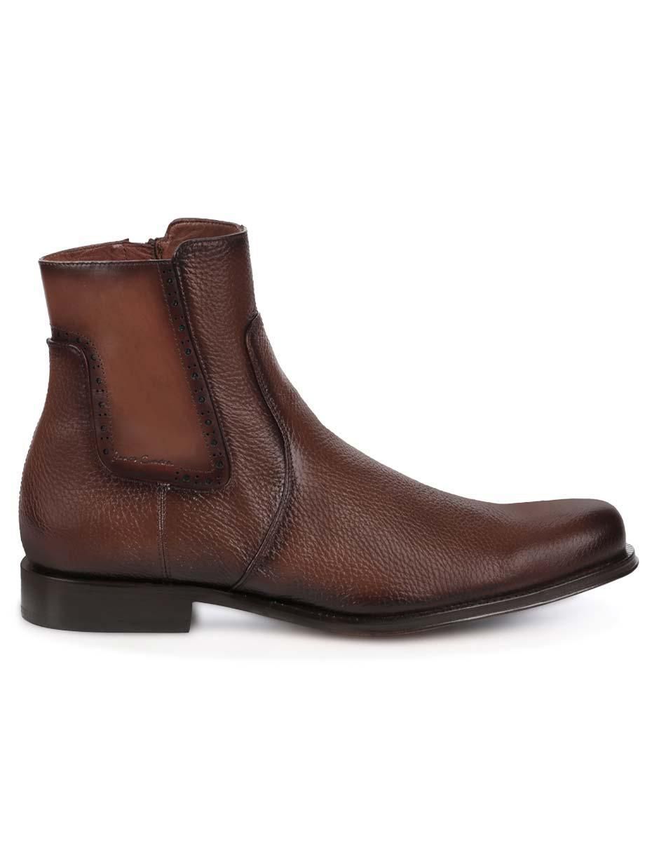 Botín de piel para hombre 7