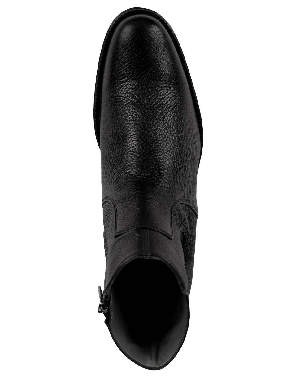 Botín de piel para hombre 6