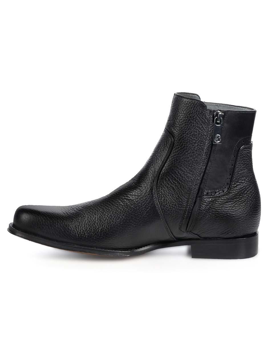 Botín de piel para hombre 7