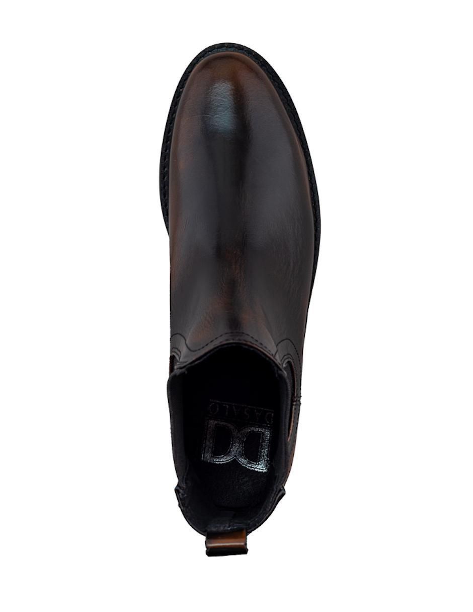 Bota de piel para hombre