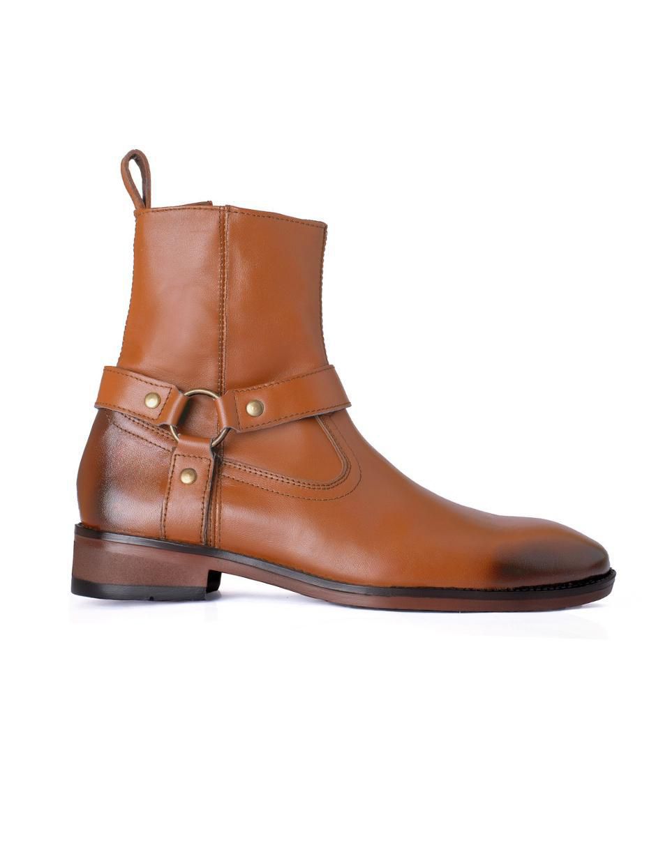Botín de piel para hombre 1