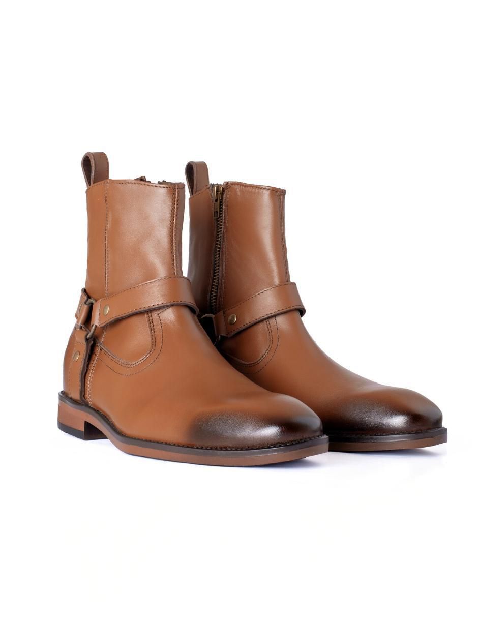 Botín de piel para hombre 4