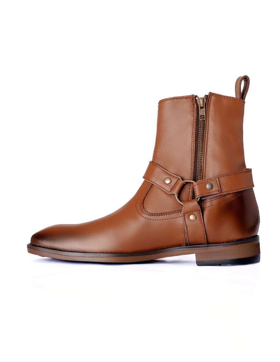 Botín de piel para hombre 3