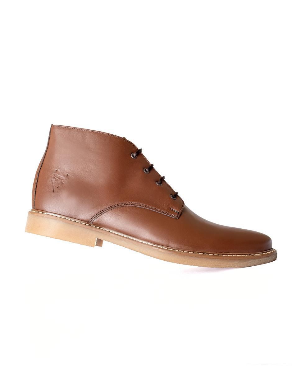 Botín Chuka de piel para hombre 5