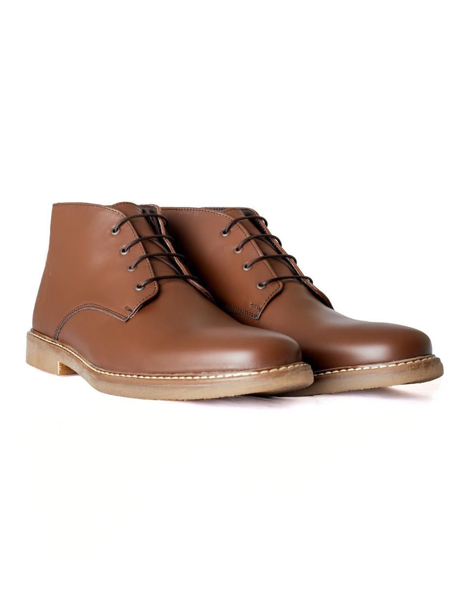 Botín Chuka de piel para hombre 4