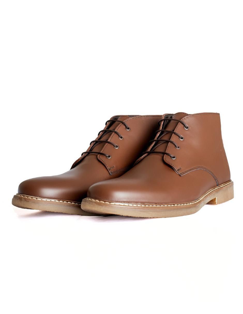 Botín Chuka de piel para hombre 2