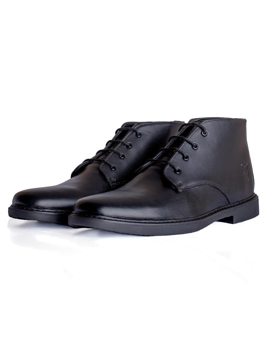 Botín Chuka de piel para hombre 2