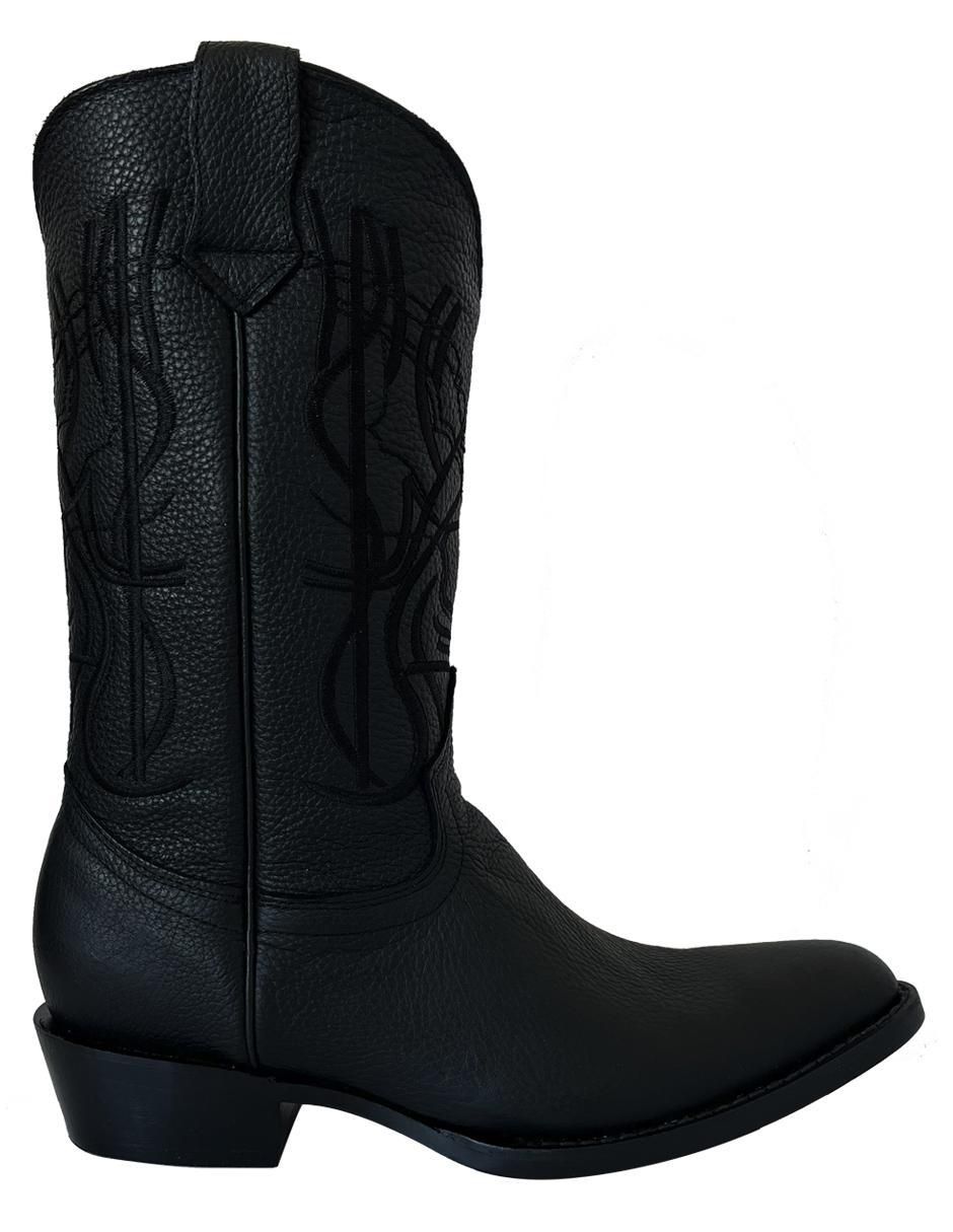Bota de piel para hombre