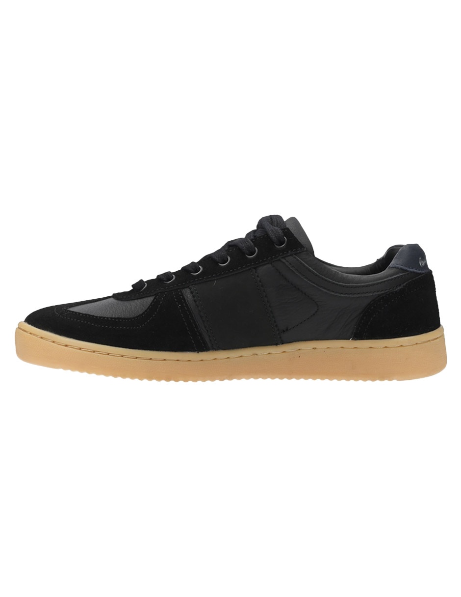 Tenis de piel para hombre