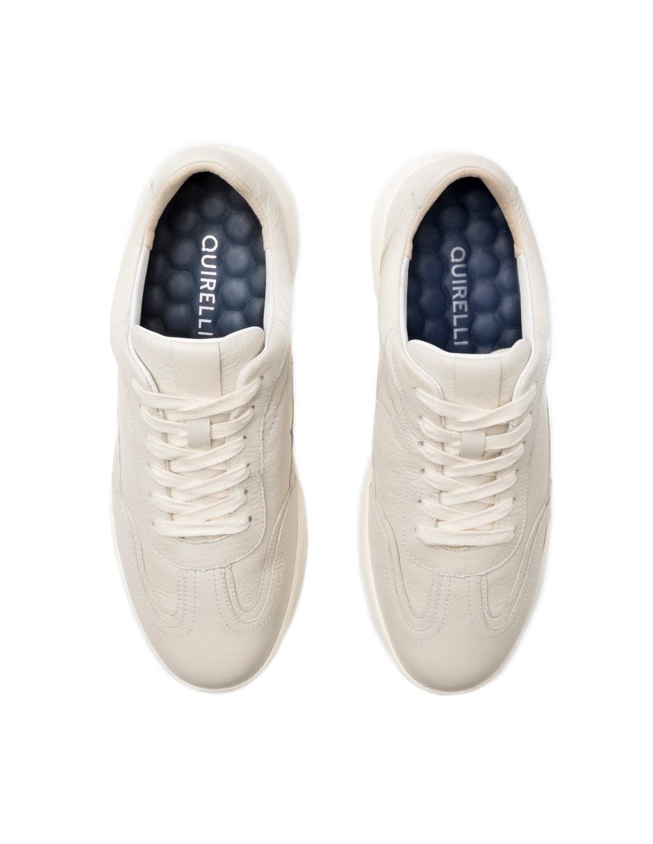 Tenis de piel para hombre